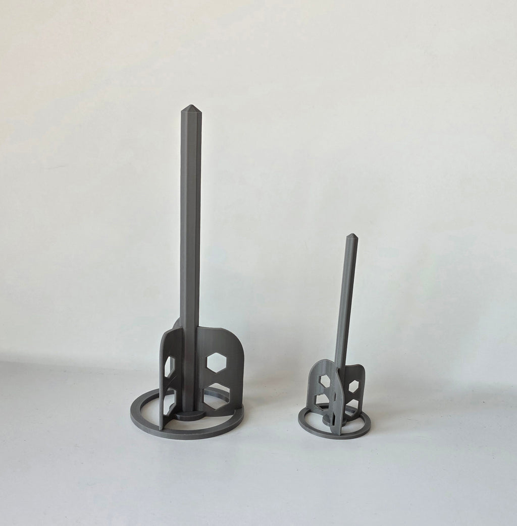 Drill‑Mounted Paint Mixer – Pint & Sample Pair