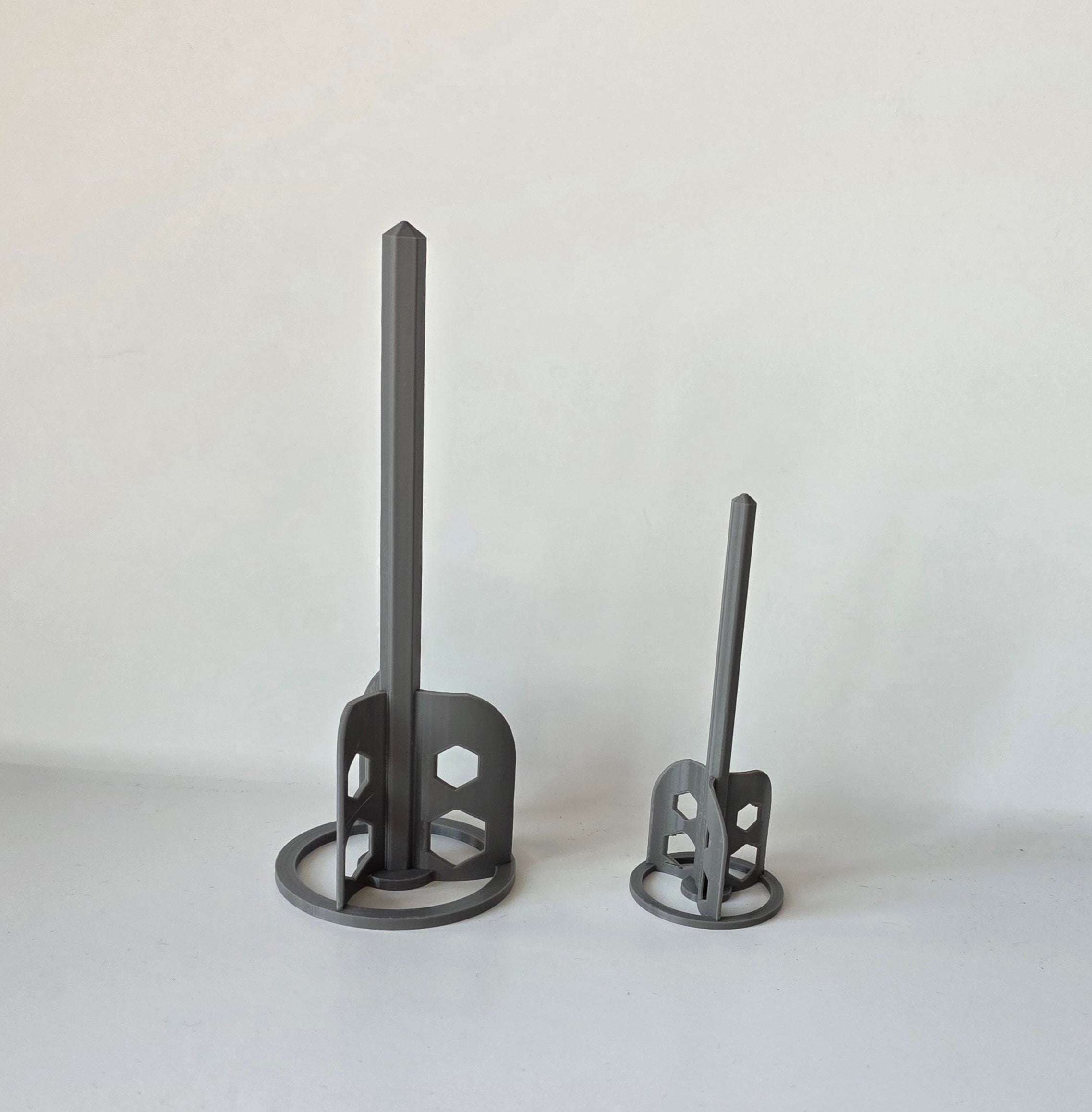 Drill‑Mounted Paint Mixer – Pint & Sample Pair
