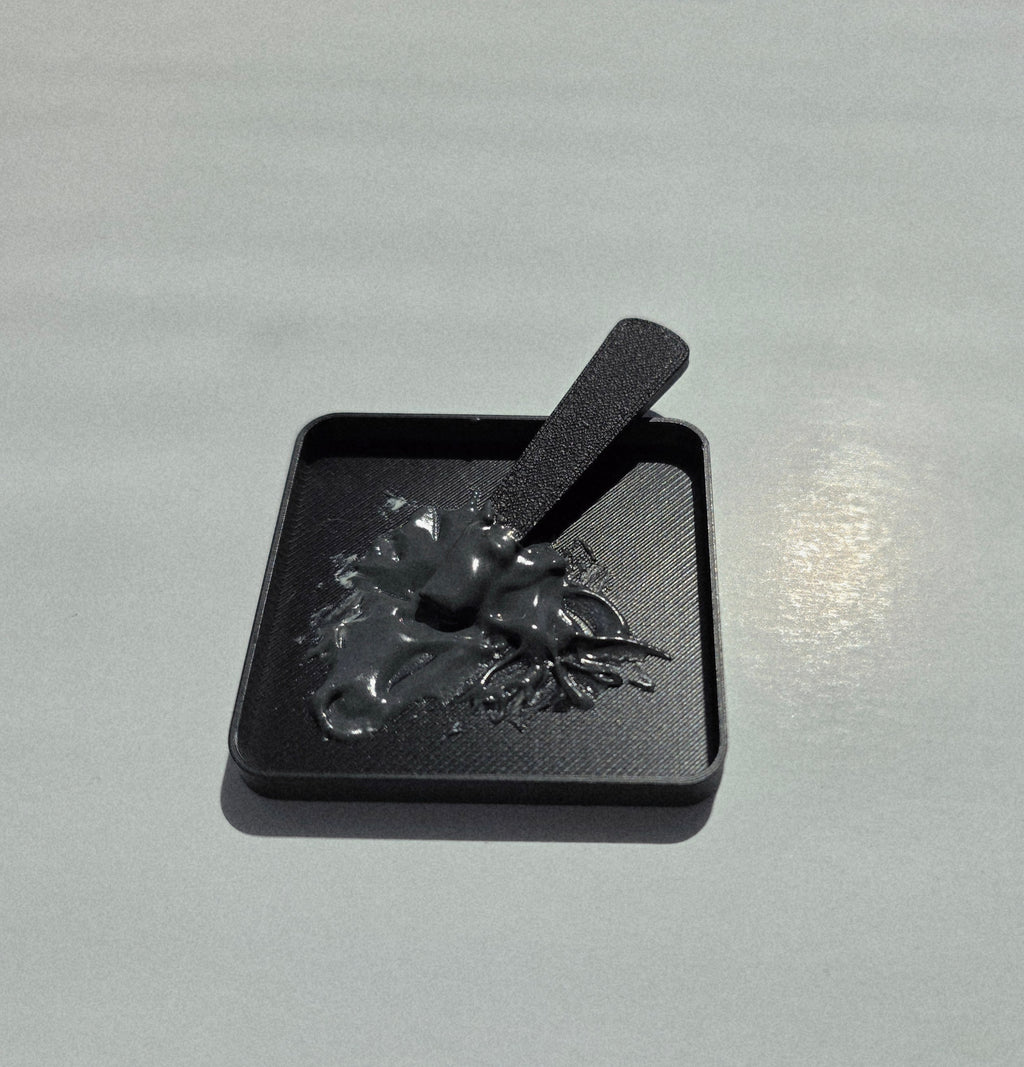 2 Part Mixer Tray & Spatula