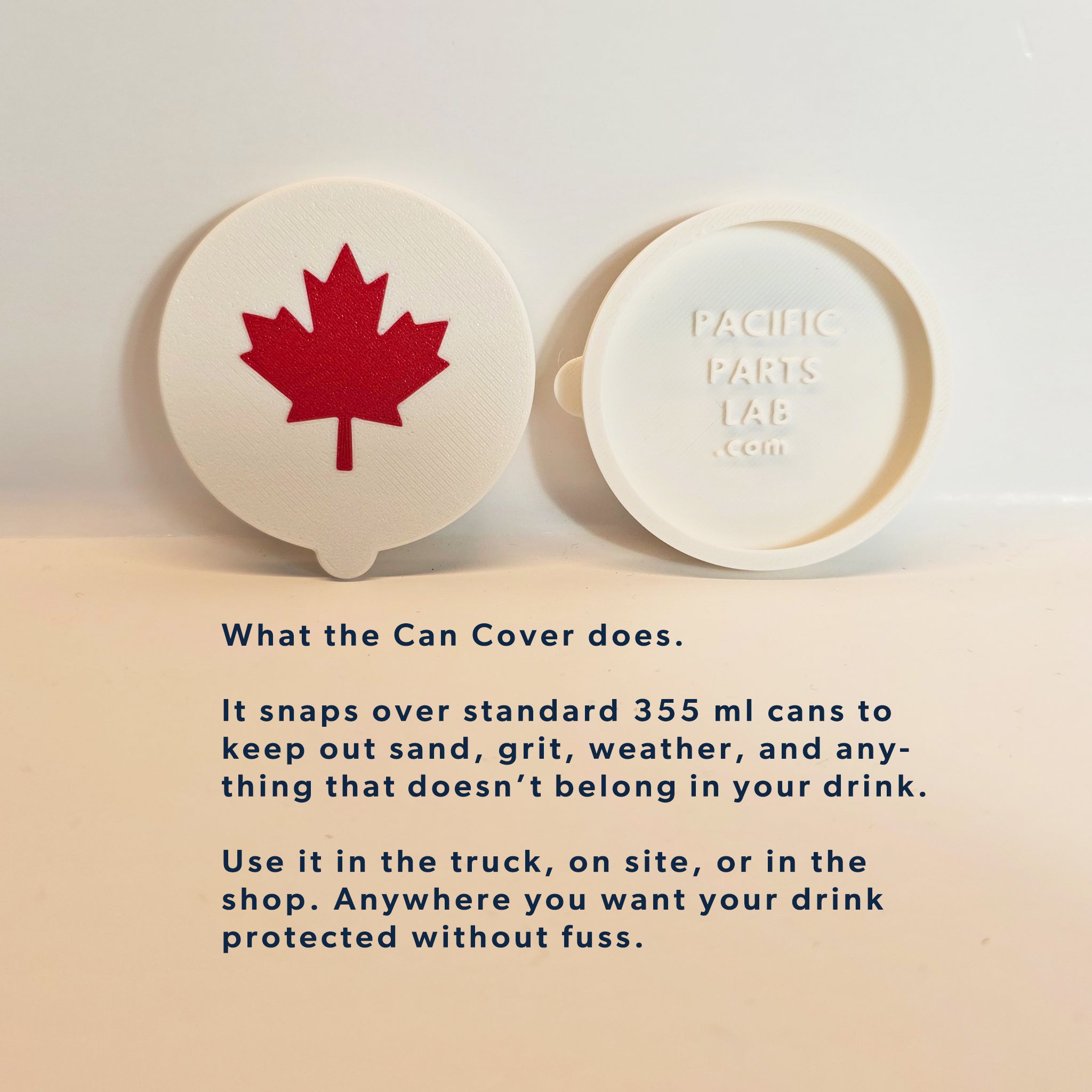 Can Cover 355ml - Snap-On Protective Cap