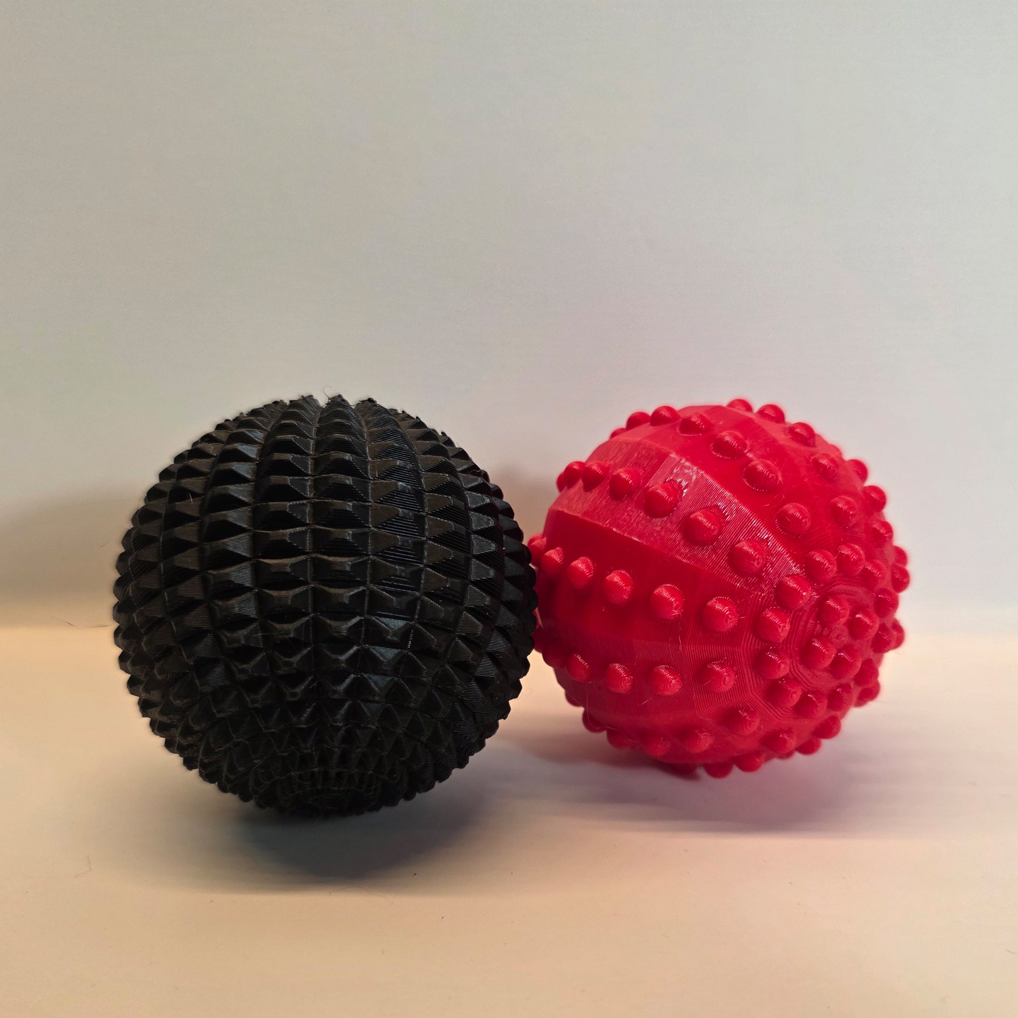 Hard Massage “Footballs” – Mild & Aggressive Textures